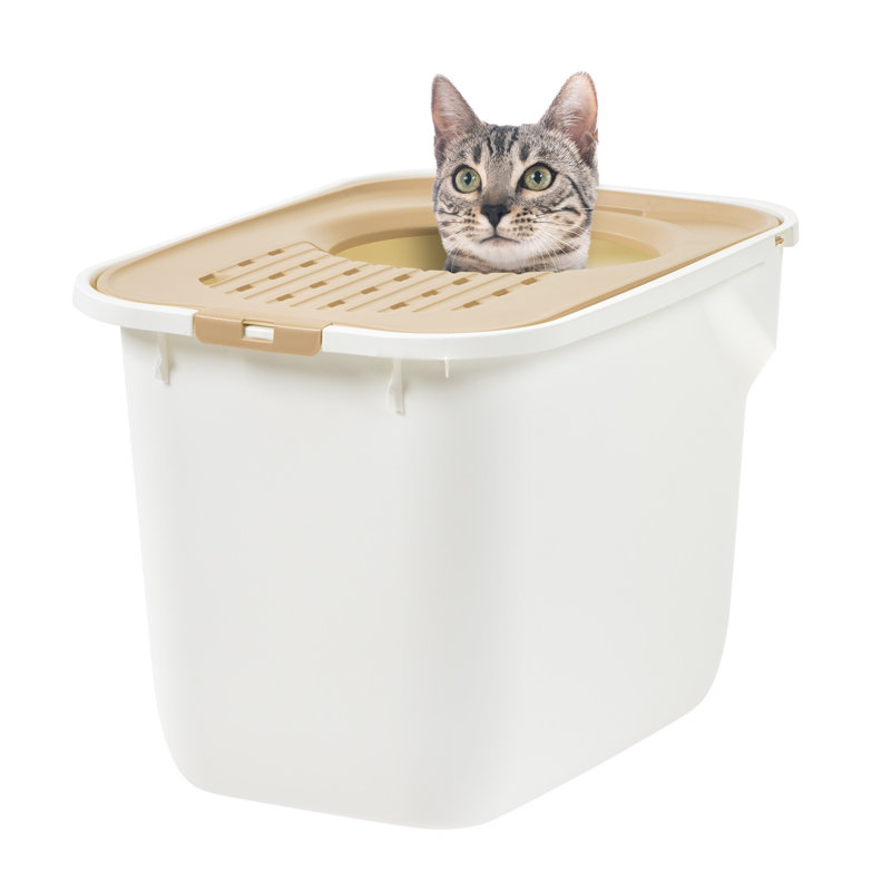 Iris top entry litter box canada best sale